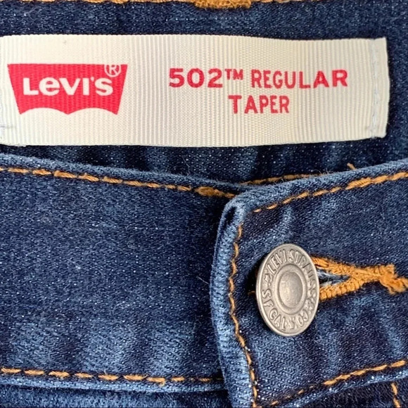 Levi’s 502 Regular Taper Leg Stretch Mid Rise Jean - Picture 5 of 9